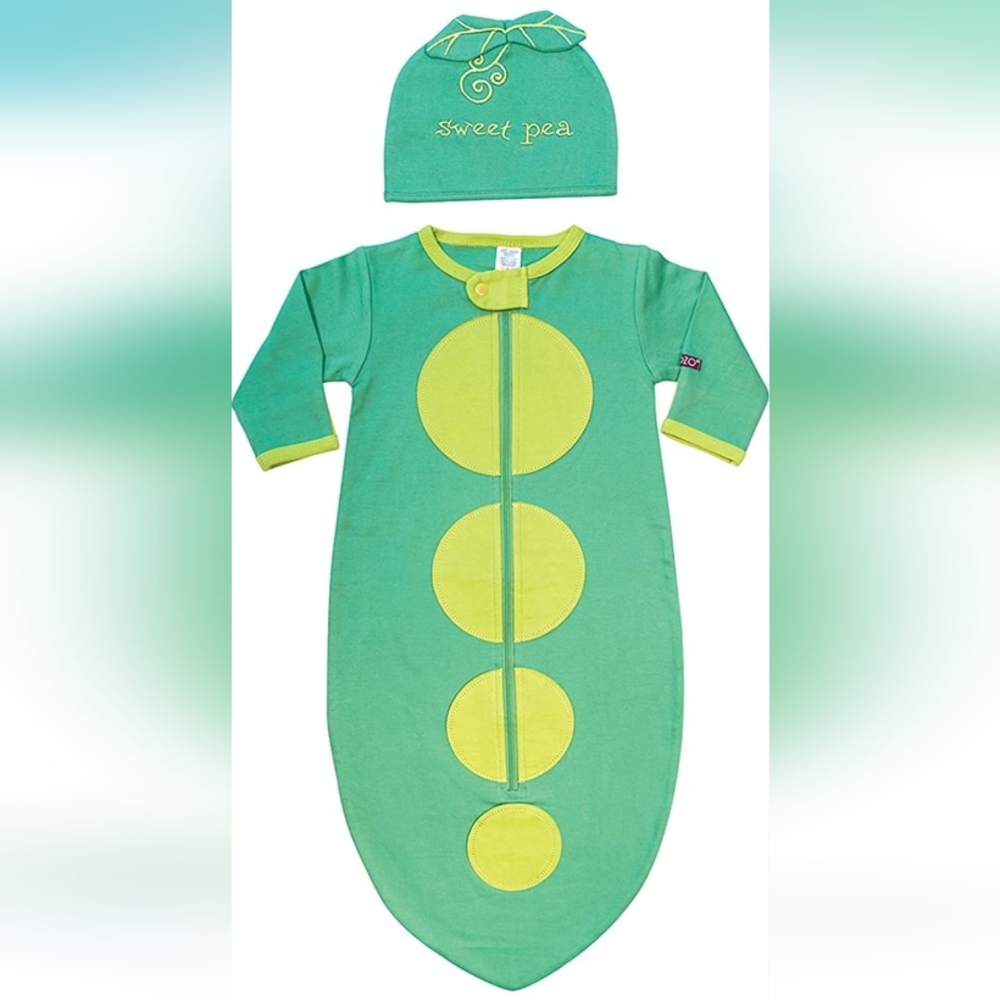 SOZO Sweet Pea Bunting & Cap Set